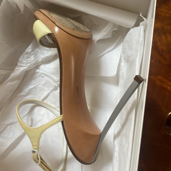 CASADEI PANTENT LEATHER WITH CRYSTAL EMBELLISHMENT STONE - Picture 5 of 7